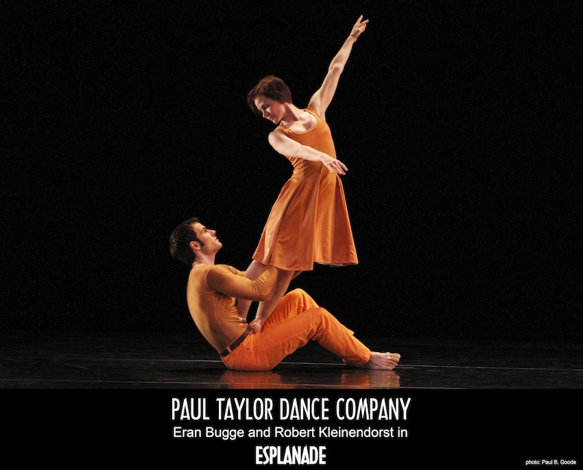 Paul Taylor Dance Company in Fall for Dance at Delacorte Theater in Central Park. 